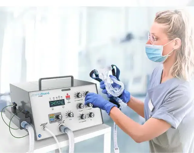 using-BDR-19™ Critical-Care Ventilator
